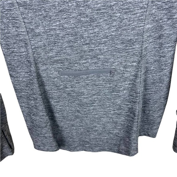 Athleta 1/4 Zip Long Sleeve Running Top in gray Size Small - Picture 5 of 10